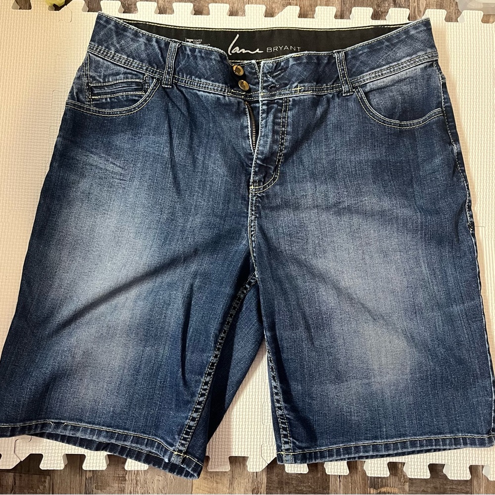 Lane Bryant Light Blue Denim Shorts